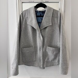 Anthropologie Saturday Sunday Knit Zip-up Blazer